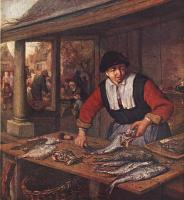 Ostade, Adriaen Jansz van - The Fishwife